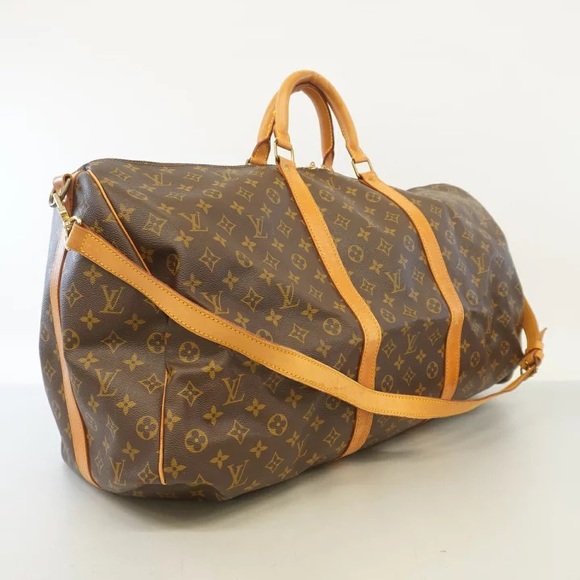 Authentic Louis Vuitton keepall 60 bandouliere travel monogram unisex - Picture 2 of 11